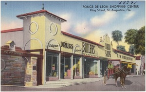 Ponce de Leon Shopping center, King Street, St. Augustine, Florida