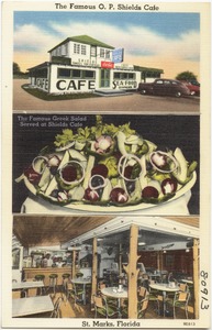 The Famous O.P. Shields Café, St. Marks, Florida