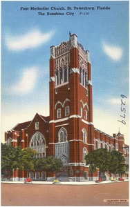 First Methodist Church, St. Petersburg, Florida, the sunshine city