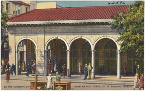 The sunshine city, open air post office, St. Petersburg, Florida