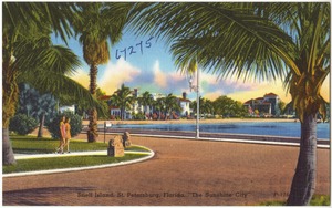 Snell Island, St. Petersburg, Florida, "the sunshine city"