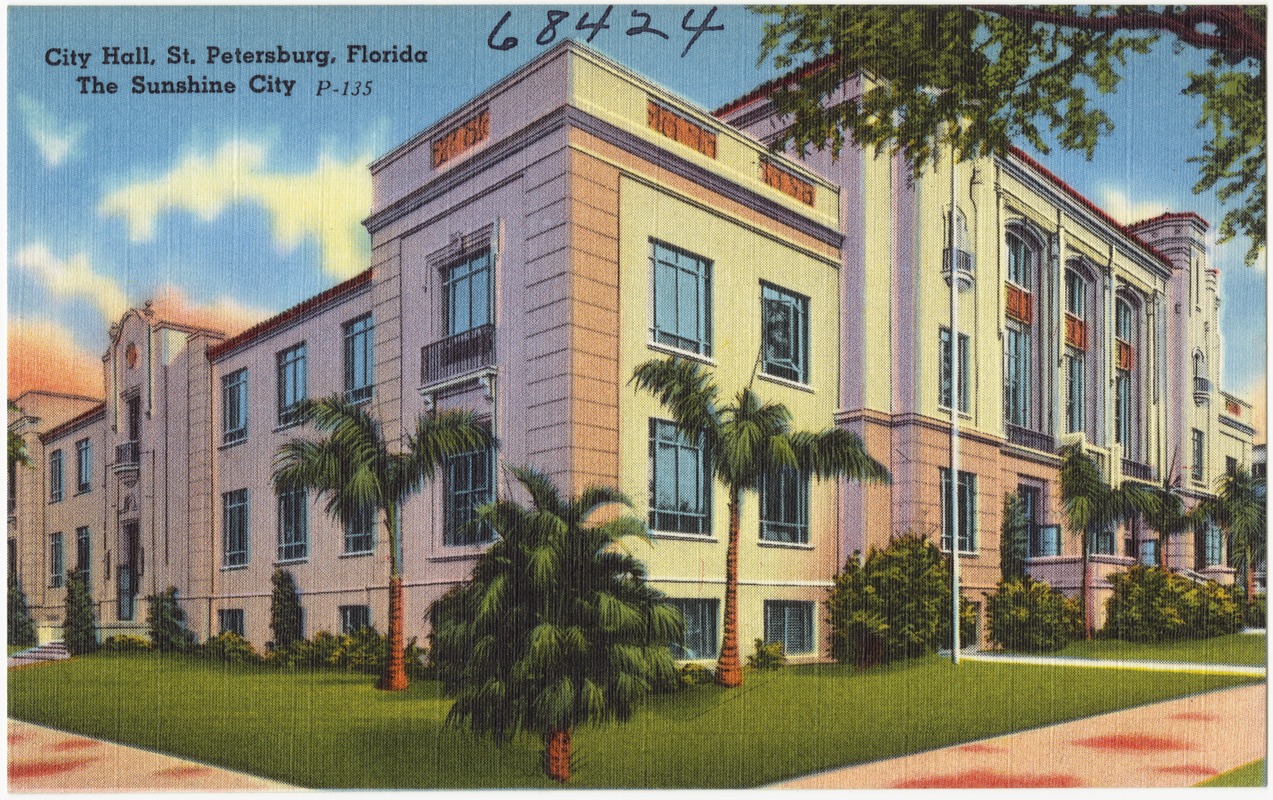 City Hall, St. Petersburg, Florida, the sunshine city
