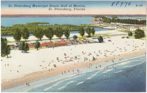 St. Petersburg municipal beach, Gulf of Mexico, St. Petersburg, Florida