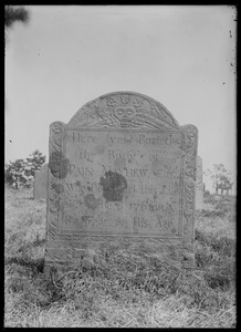 WT gravestone. Pain Mayhew Esq., d. 1761