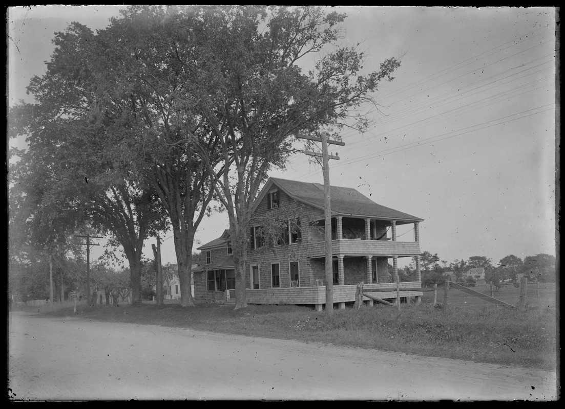 Jos. Howes house (Tiasquin house) on State Road opp. Alley's Store