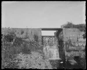Waterfall - possibly at Dr. Fisher pond on North Road