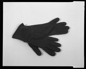 Line item (J-66077) - gloves, cloth, black, lined, girls' ROTC