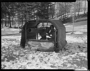 CEMEL, tow cap cover on armored personnel