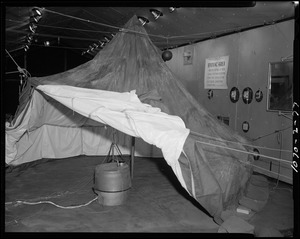 AMEL - test lab, tent + experimental tent liner