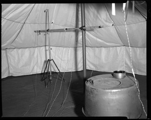 AMEL - test lab, tent + experimental tent liner