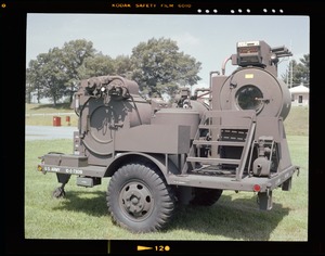 Single trailer laundry unit, color & B&W