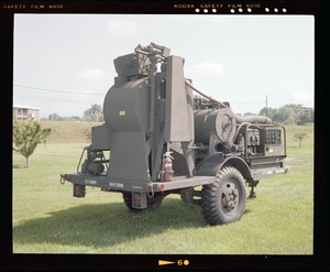 Single trailer laundry unit, color & B&W