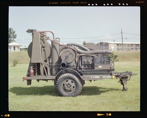 Single trailer laundry unit, color & B&W