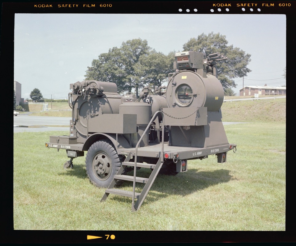 Single trailer laundry unit, color & B&W