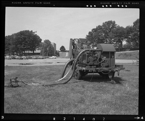 Single trailer laundry unit, color & B&W