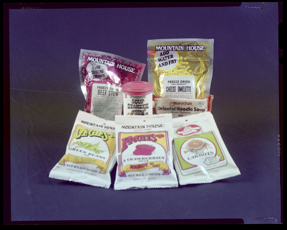 W. Freer, freeze dried vegies & soups