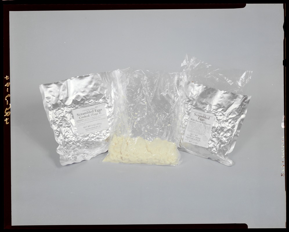 Food lab, scrambled eggs Digital Commonwealth