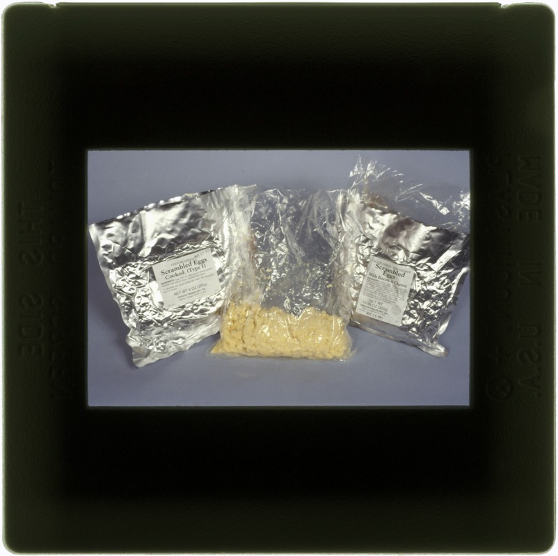 Food lab, scrambled eggs Digital Commonwealth