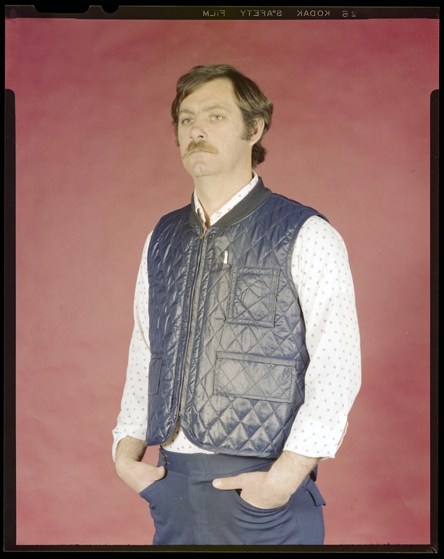 Quilted vest w/removable liner, Daigle, CEMEL