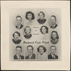 Sandwich High School, class of 1945