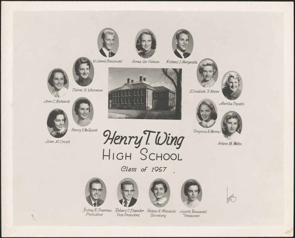 Henry T. Wing High School, class of 1957