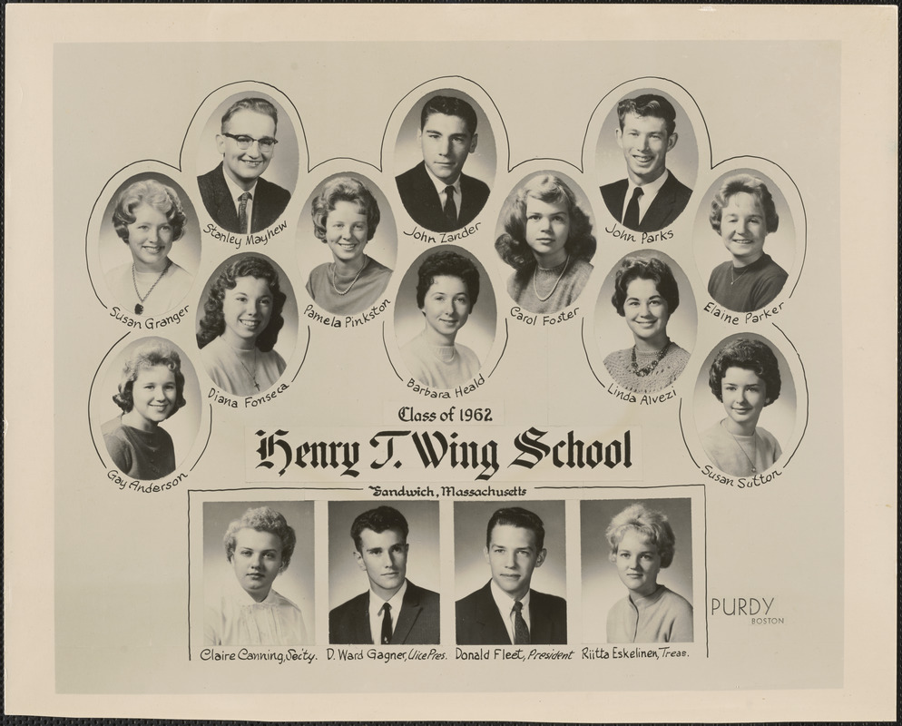Henry T. Wing School, class of 1962