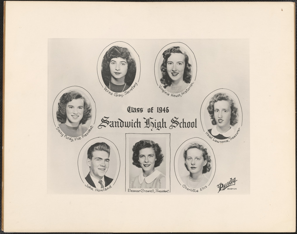 Sandwich High School, class of 1946