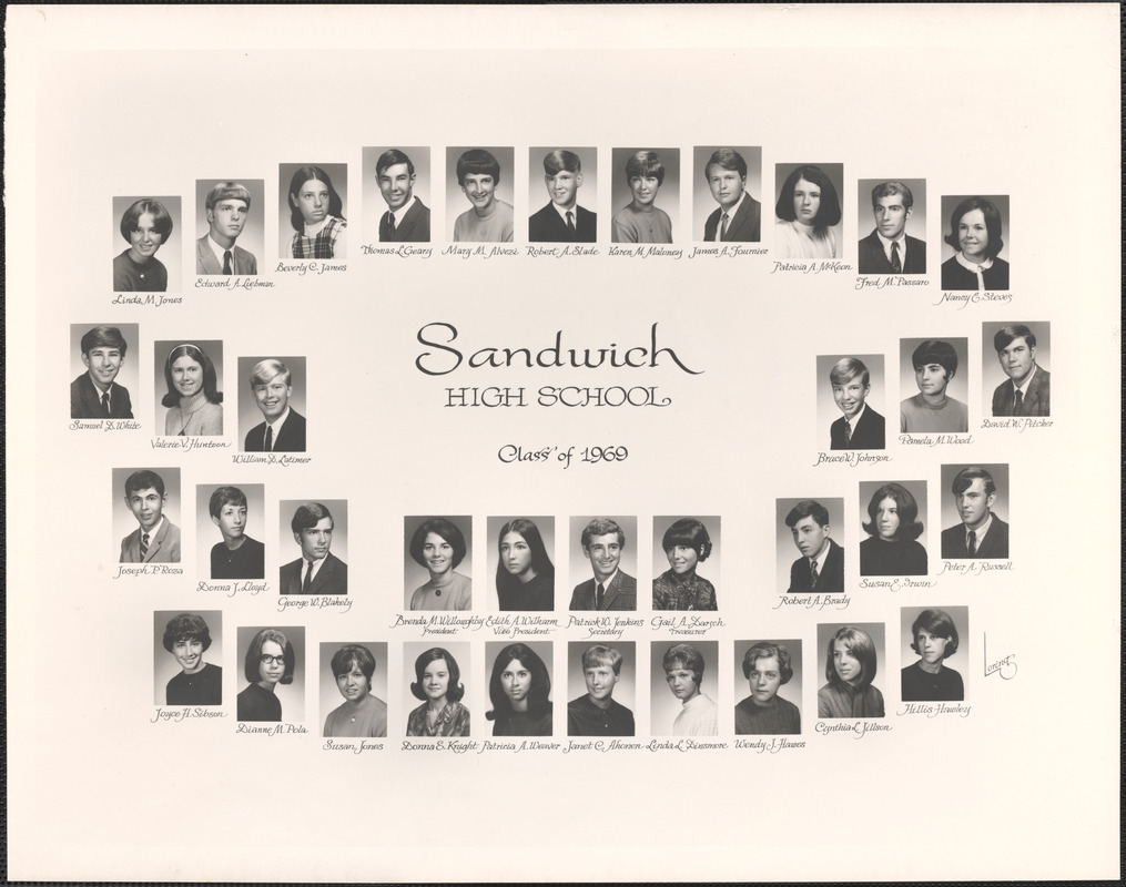 Sandwich High School, class of 1969 Digital Commonwealth
