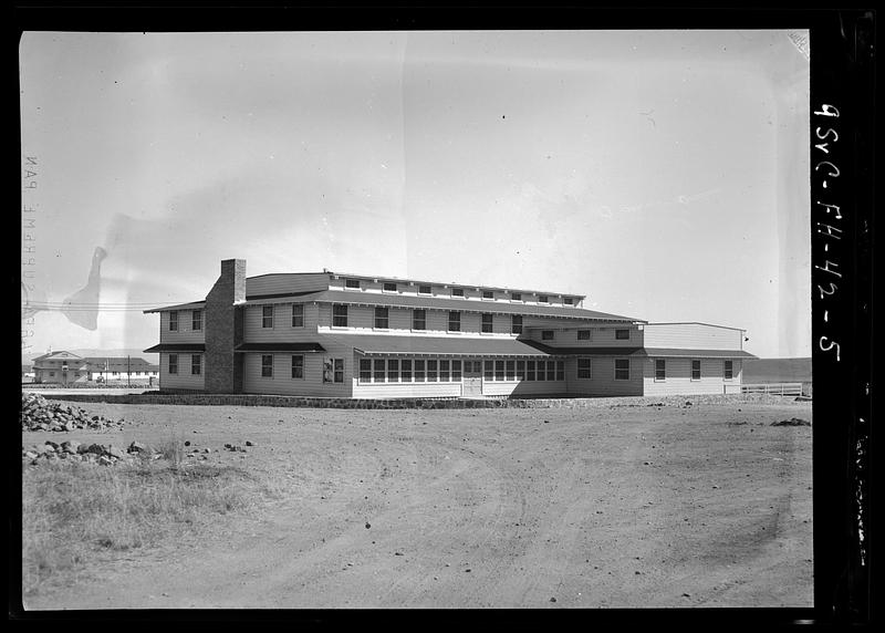 A long, low-rise building