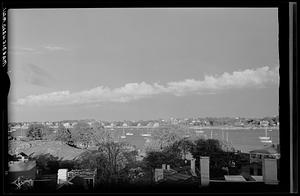 Marblehead, marine, town and water vista