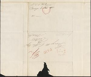 W.T. and H. Pierce to George Coffin, 1 February 1833