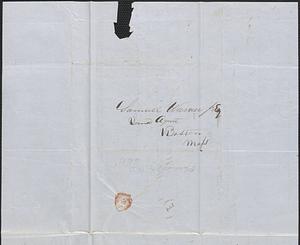 E. C. Blake to Samuel Warner, 7 June 1852