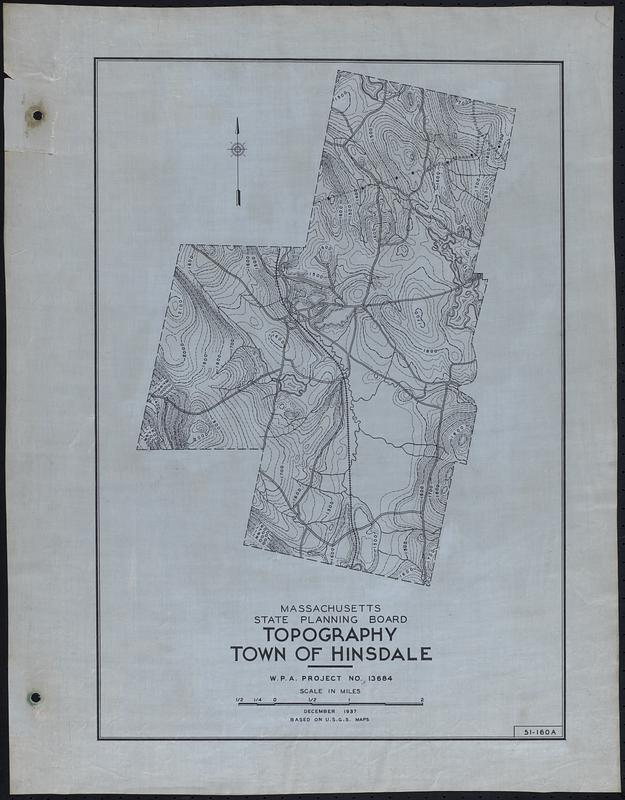 Topography Town of Hinsdale - Digital Commonwealth