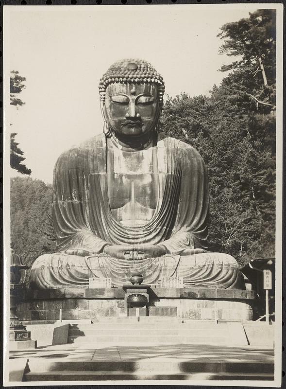 Very large Buddha statue Digital Commonwealth