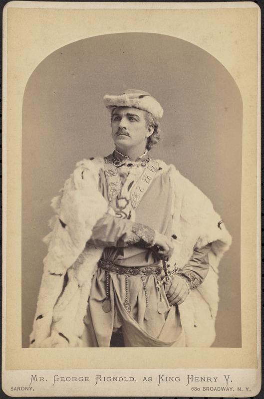 Mr. George Rignold as King Henry V