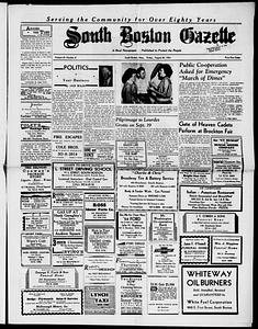 South Boston Gazette, August 20, 1954