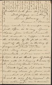 Letter from Zadoc Long to John D. Long, June 20, 1867