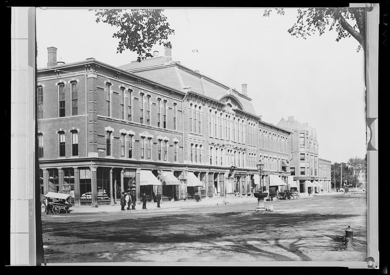 Clark’s block, West Central and Main