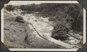 Trenches at Baldwin's Pond