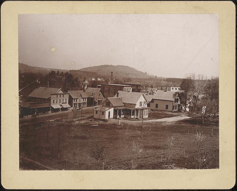 Railroad Square from Natick Hill