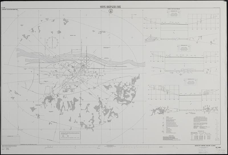 Airport obstruction chart