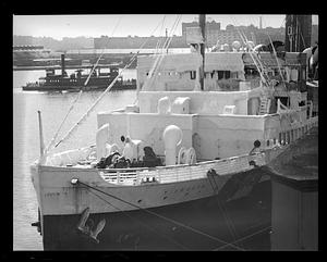 SS Yarmouth - ice clad