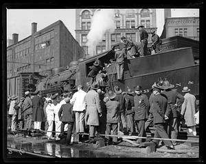 Train wreck Boston