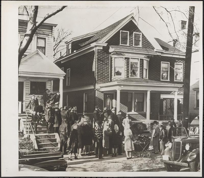 Scene of slaying in Newark