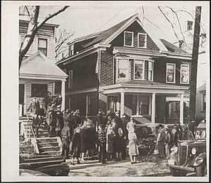 Scene of slaying in Newark