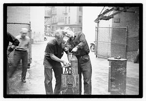 Life of a fireman, Bowdoin Sq.