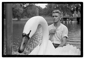 Wm Hanscomb swan boat