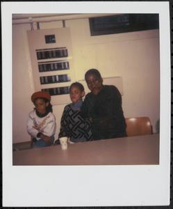 Three children posing