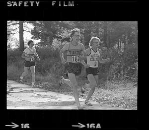 Intercollegiate cross country foot race, Franklin Park, Dorchester