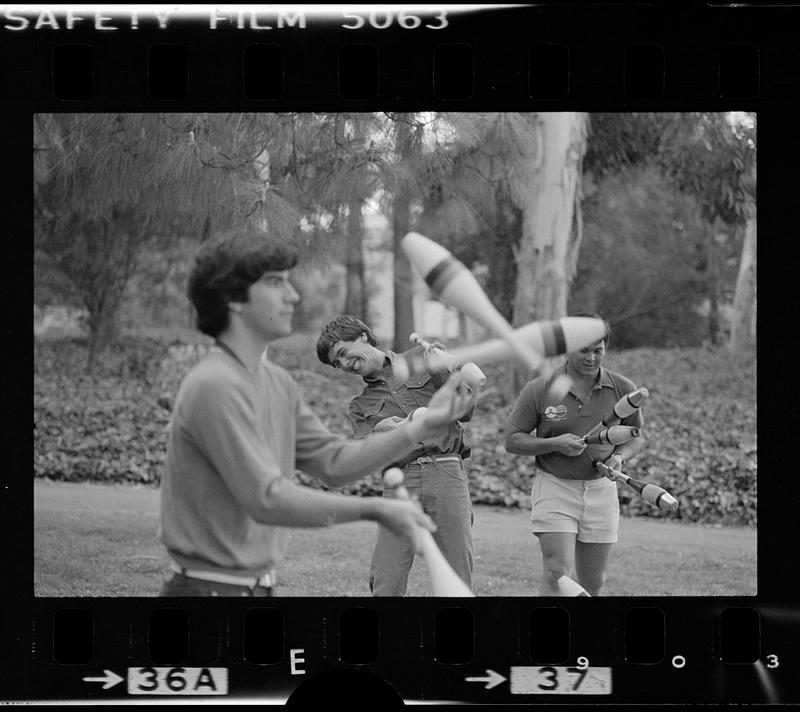 Juggling competition, Franklin Park, Dorchester